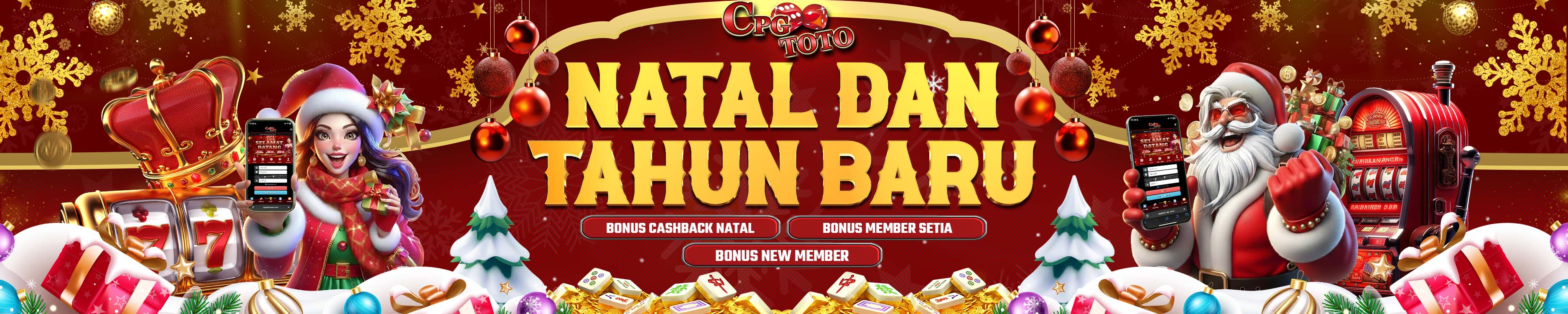 Promosi Natal di Situs Resmi CPGTOTO